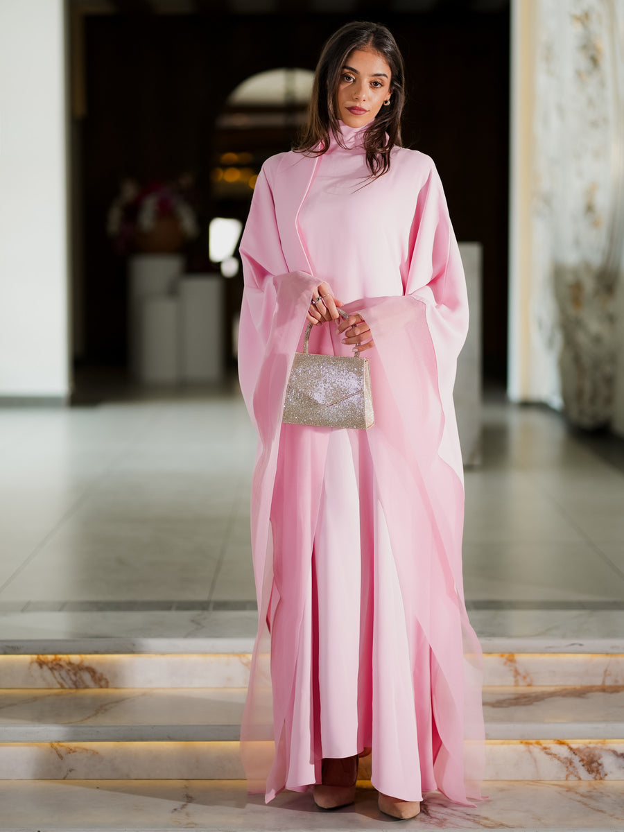Elif Kaftan in Blush Pink