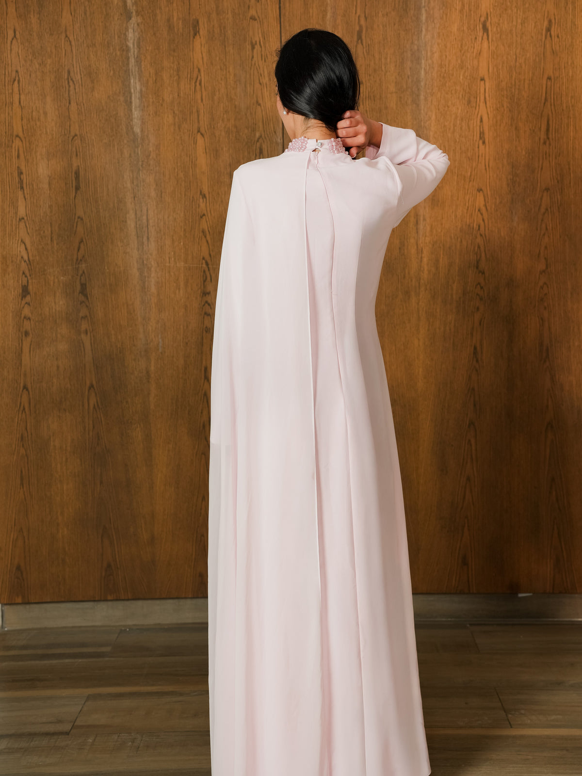 Gül Dress in Blush Pink