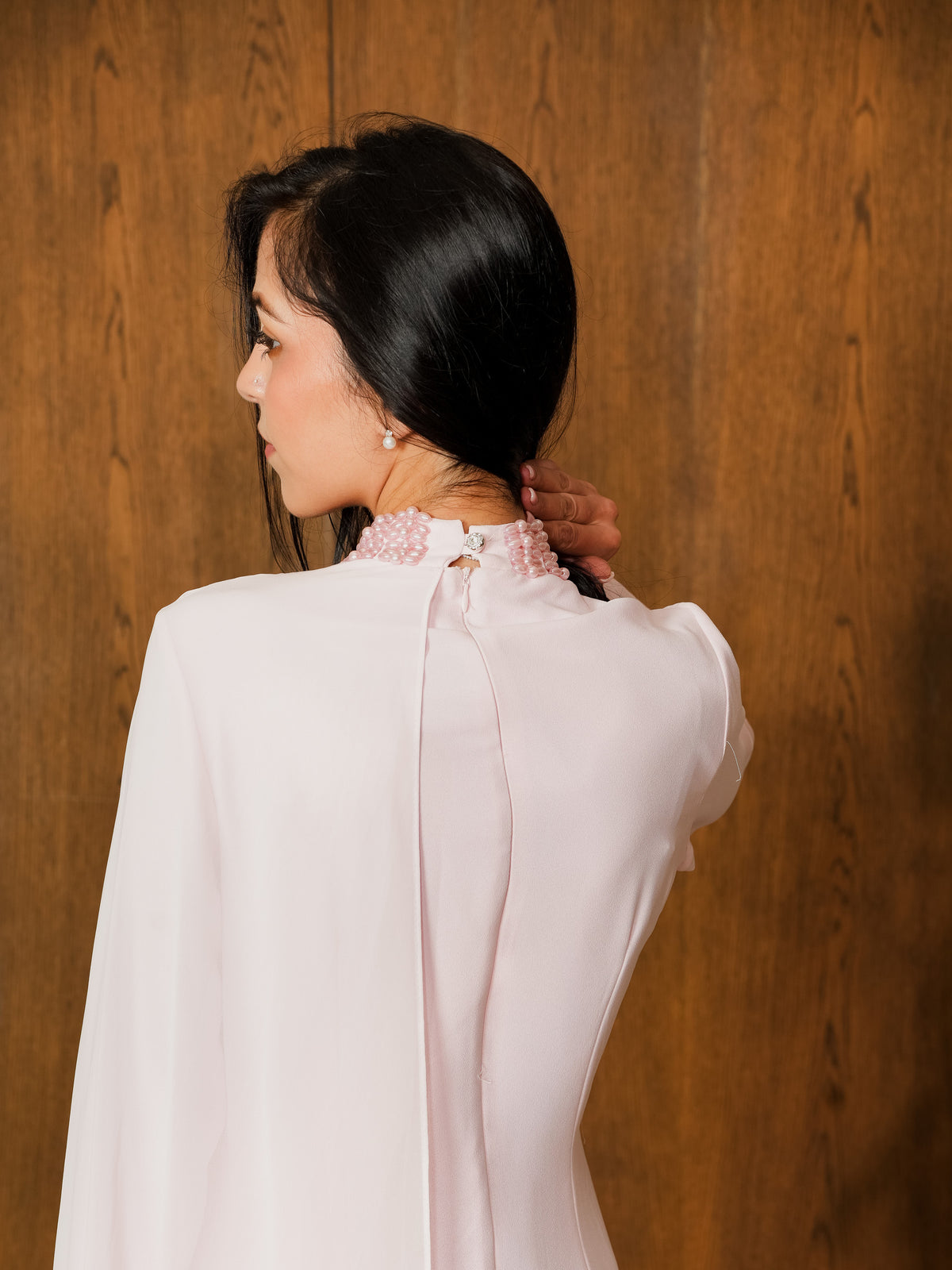 Gül Dress in Blush Pink